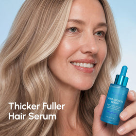 MAREE serum texture drop on skin, lightweight absorption and non-greasy benefit