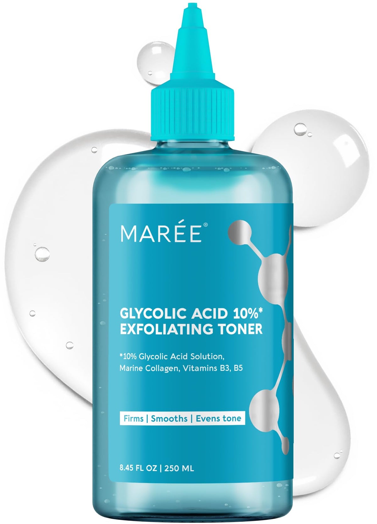 MAREE bottle front packaging showing label and clean design, clarifies product purpose