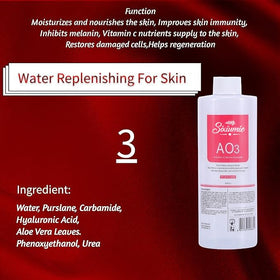 Marfort serum texture pour demonstration showing smooth flow for devices