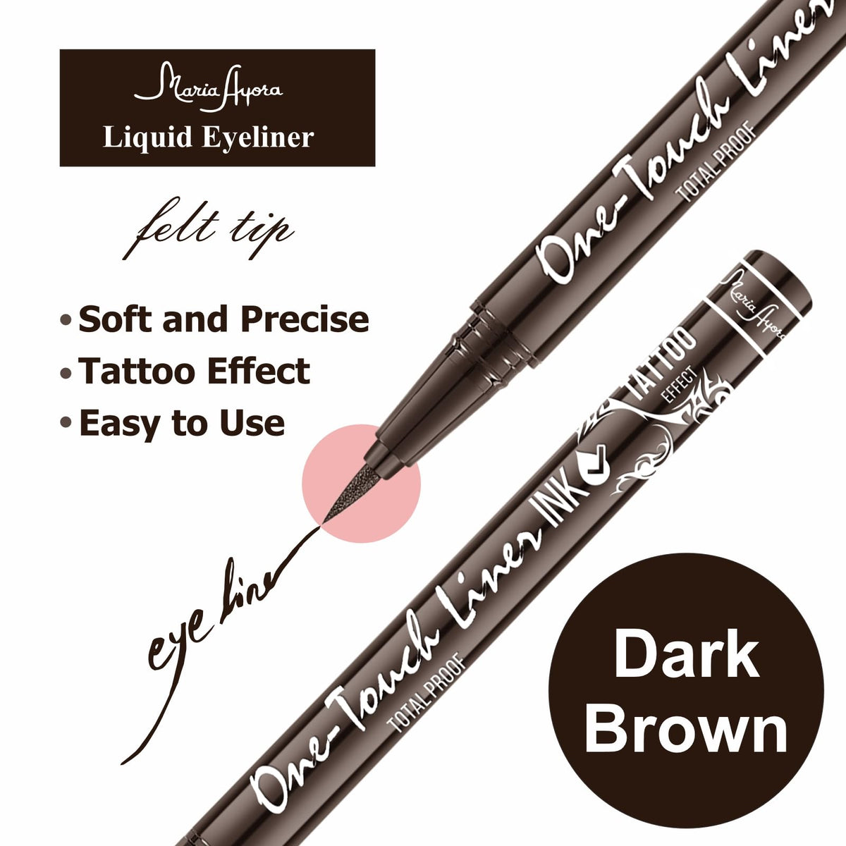 MARIA AYORA tank delivery system detail showing consistent ink flow for even pigmentation
