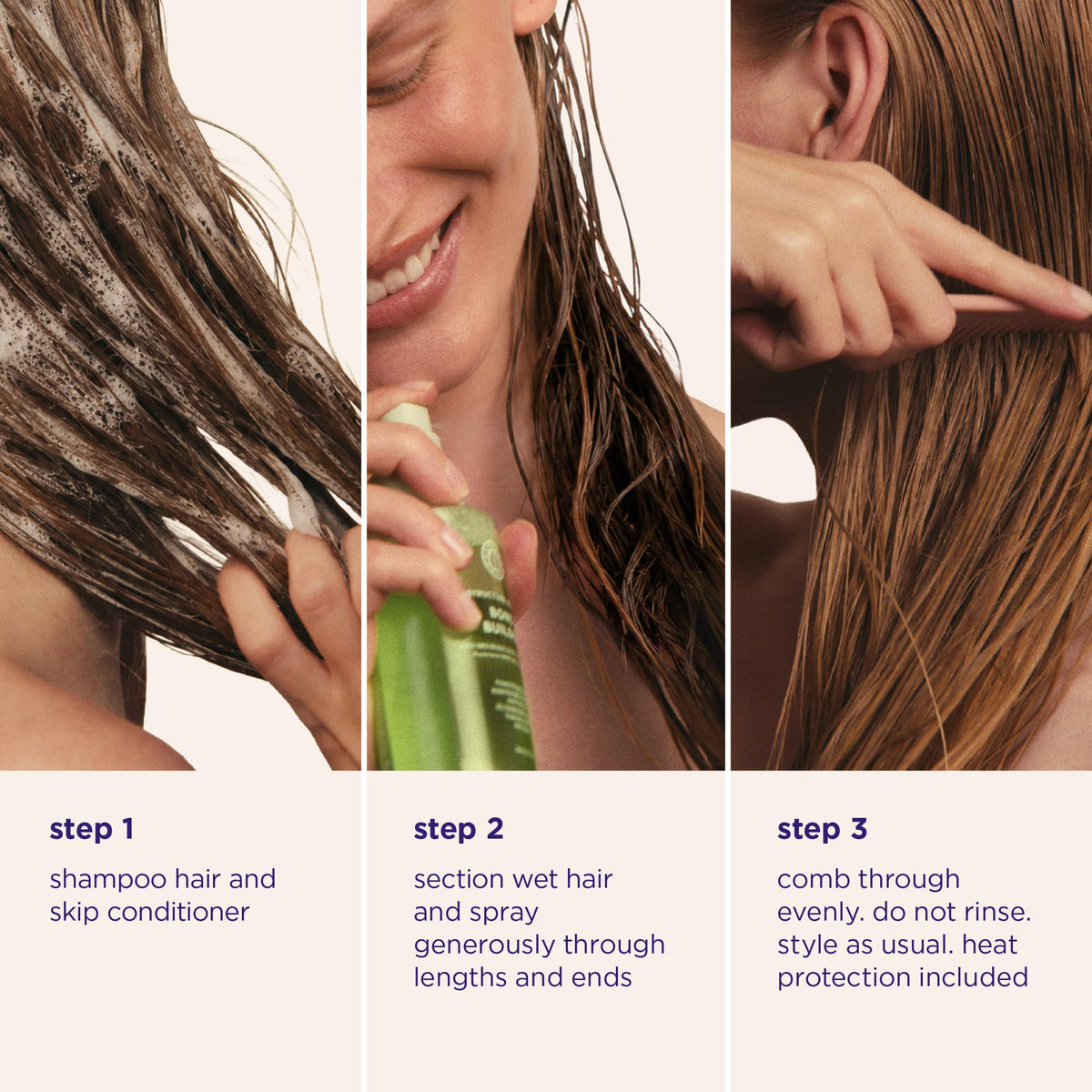 Maria Nila product label with vegan and cruelty-free certifications