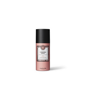 Maria Nila finishing spray front packaging showing hold and color-care benefits