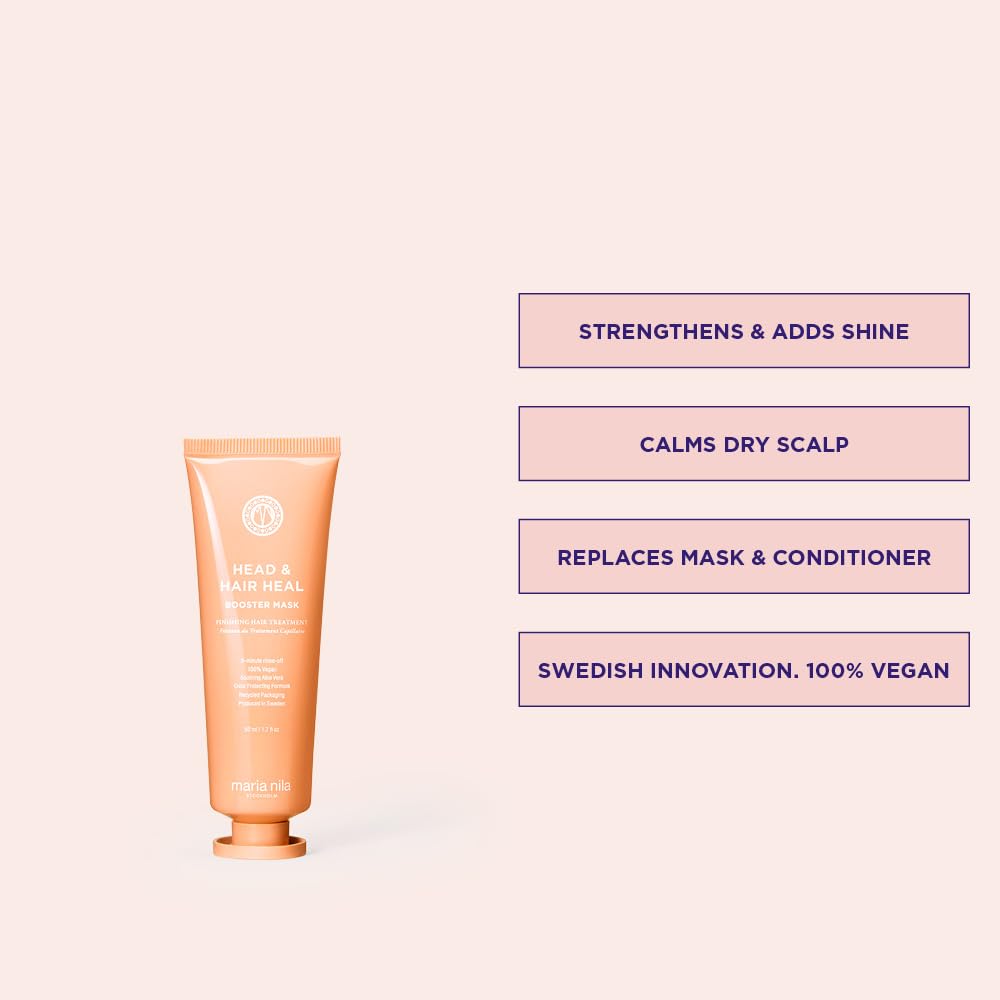 Maria Nila creamy texture close-up highlighting moisturizing feel and fast absorption