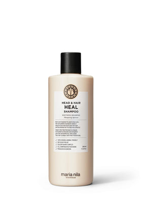 Maria Nila front bottle showing clean design and product name, promotes soothing benefits