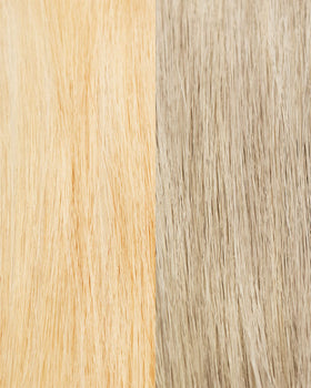 Maria Nila product label closeup showing vegan and B Corp benefits