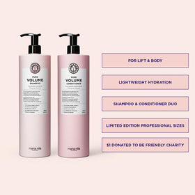 Maria Nila label close-up highlighting vegan and sulfate-free benefits