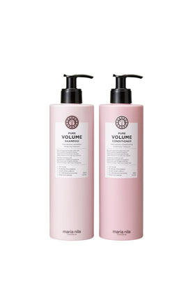 Maria Nila front packaging showing both bottles and benefits