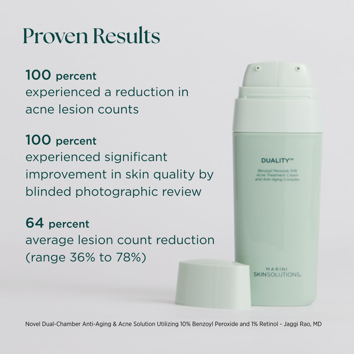 Marini SkinSolutions 1 oz size comparison demonstrating compact travel-friendly packaging