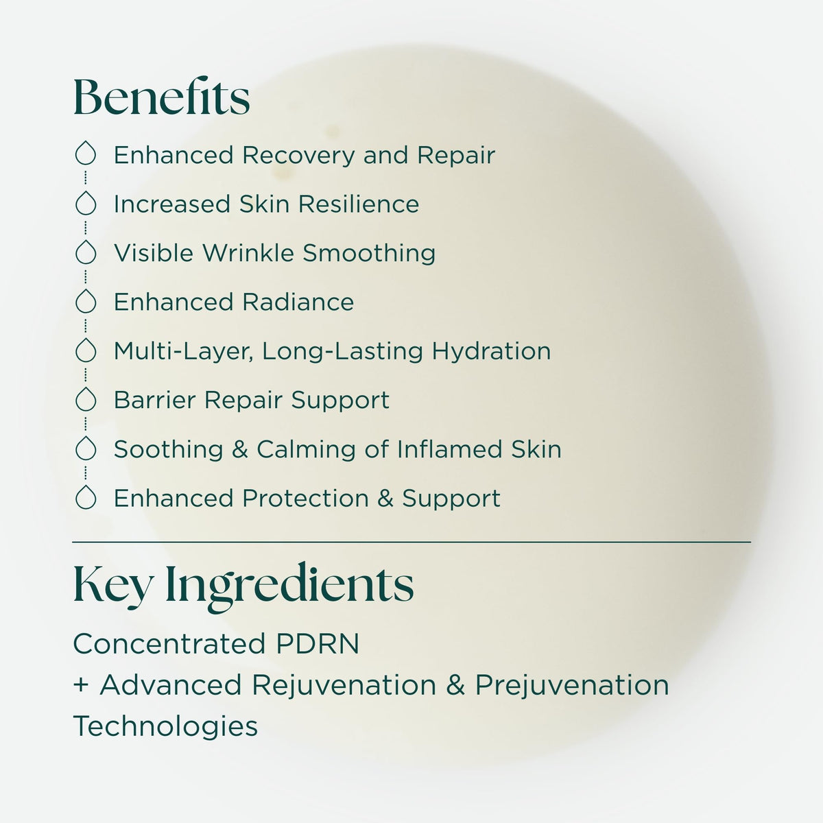 Marini SkinSolutions label and ingredients panel for transparency and safety