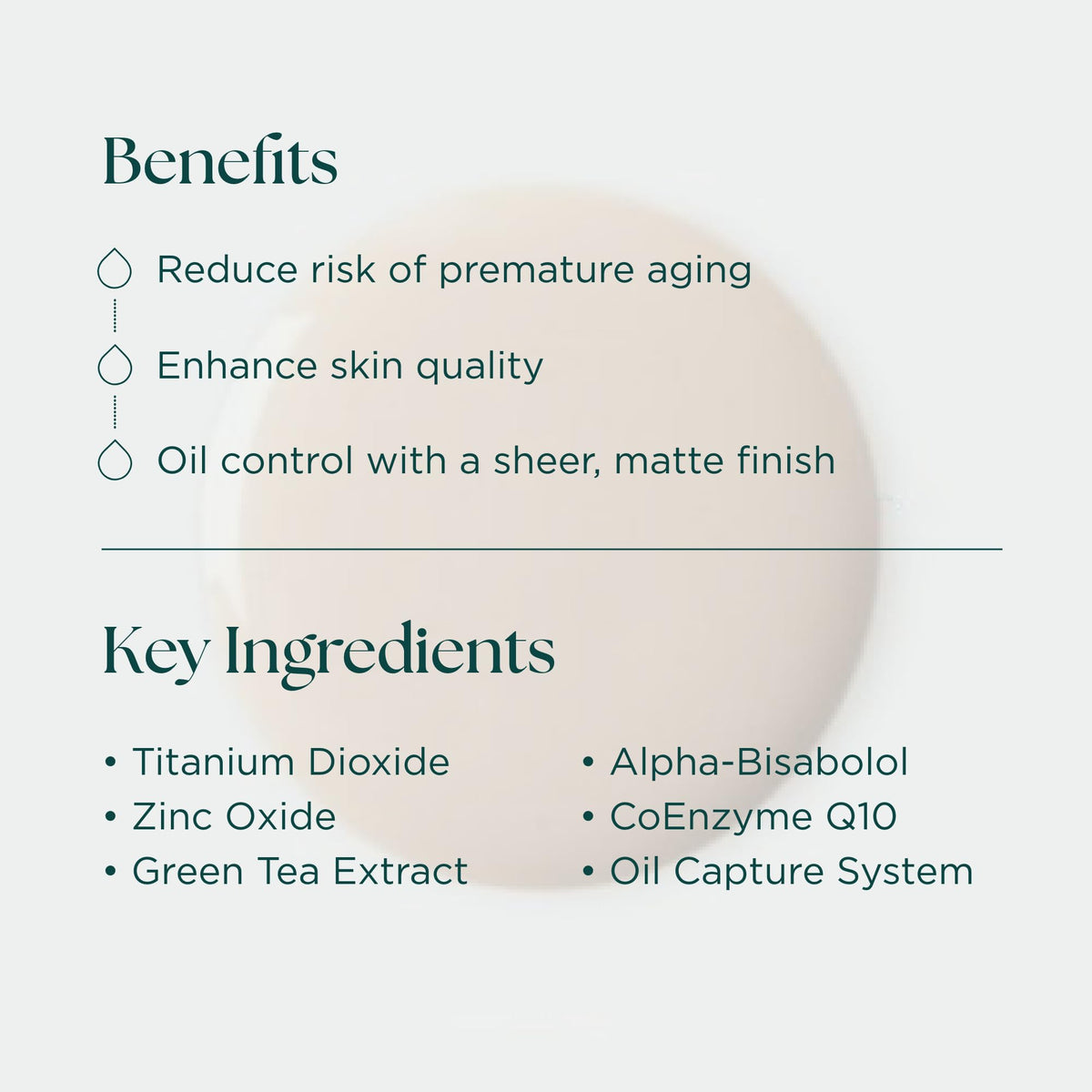 Marini SkinSolutions dispenser in use applying tinted sunscreen evenly