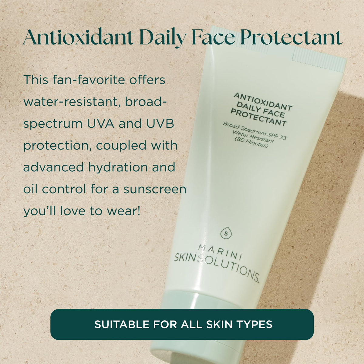 Marini SkinSolutions texture close-up highlighting lightweight finish and blendability