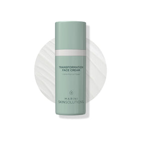 Marini SkinSolutions jar front view showing product packaging and clear branding benefits