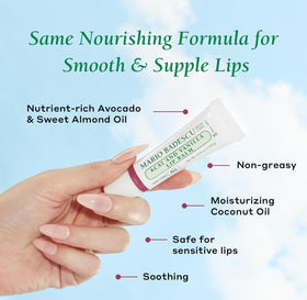 Mario Badescu ingredient close-up displaying coconut oil and shea butter benefits