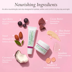 Mario Badescu Acai & Vanilla overnight lip mask open jar revealing rich creamy texture