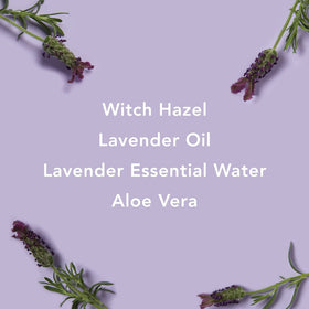 Mario Badescu toner applied with cotton pad for gentle cleanse
