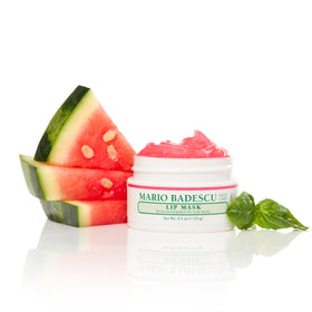 Mario Badescu before and after lips showing visible smoothing benefit