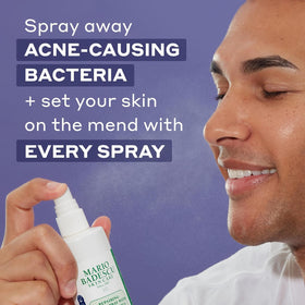 Mario Badescu close-up pump nozzle dispersing fine calming mist
