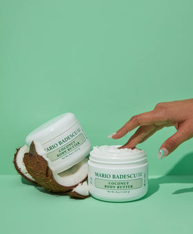 Mario Badescu open jar close-up showing creamy texture and easy absorption benefit
