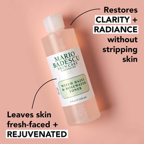 Mario Badescu cotton pad application showing easy removal of impurities and prep benefit