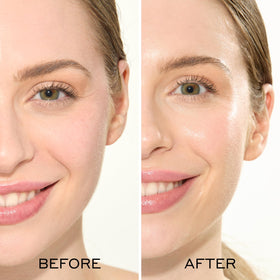Applying Mario Badescu jelly cream to face showing layering and breathable finish