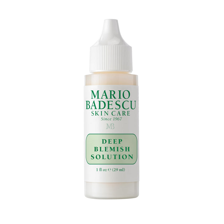 Mario Badescu front bottle shot showing clean label and targeted serum benefit