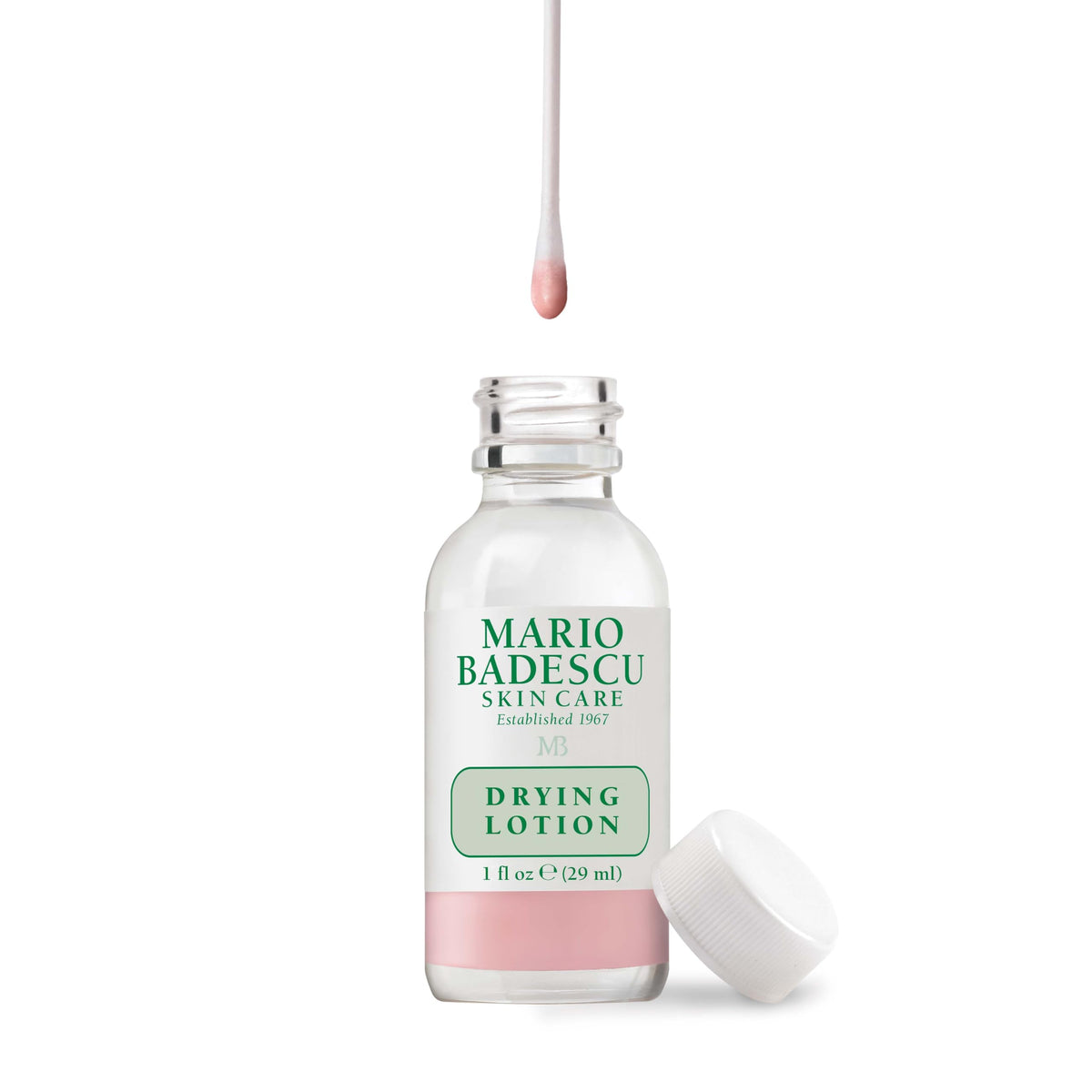 Mario Badescu front packaging showing bottle and brand for quick spot treatment