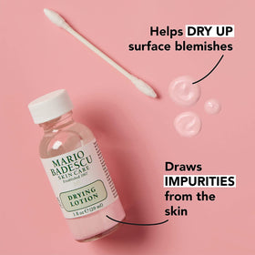 Mario Badescu Drying Patch perforated sheet packaging for easy application benefit
