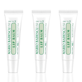 Mario Badescu three squeeze tubes front view showing compact travel-ready benefit