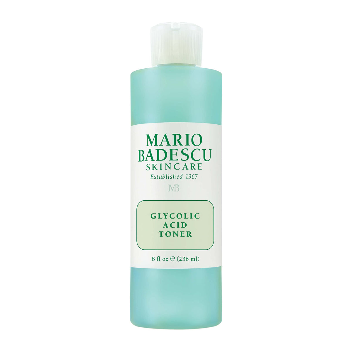 Mario Badescu front bottle showing product and easy application benefits
