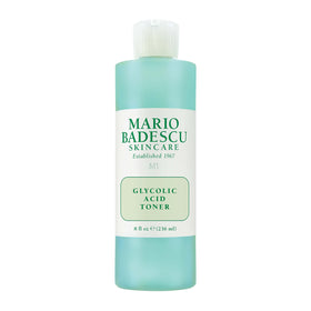 Mario Badescu front bottle showing product and easy application benefits