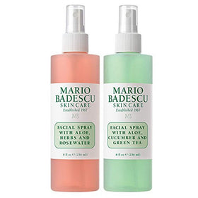 Mario Badescu front packaging duo showing two bottles for long-lasting hydration