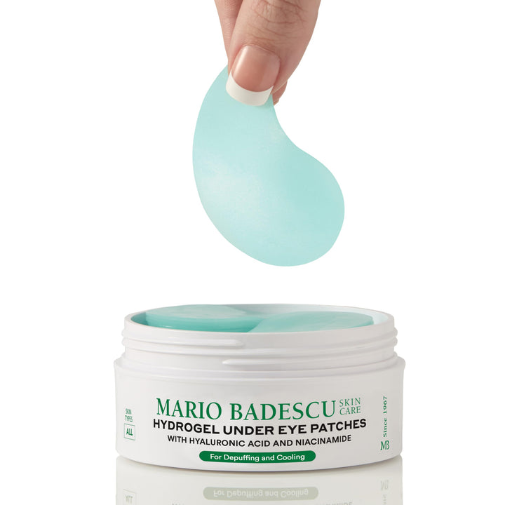 Mario Badescu front packaging showing 30 pairs and clear benefits