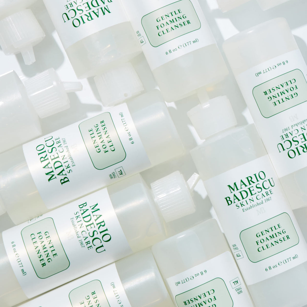 Mario Badescu close-up of foam texture, shows lightweight hydrating lather