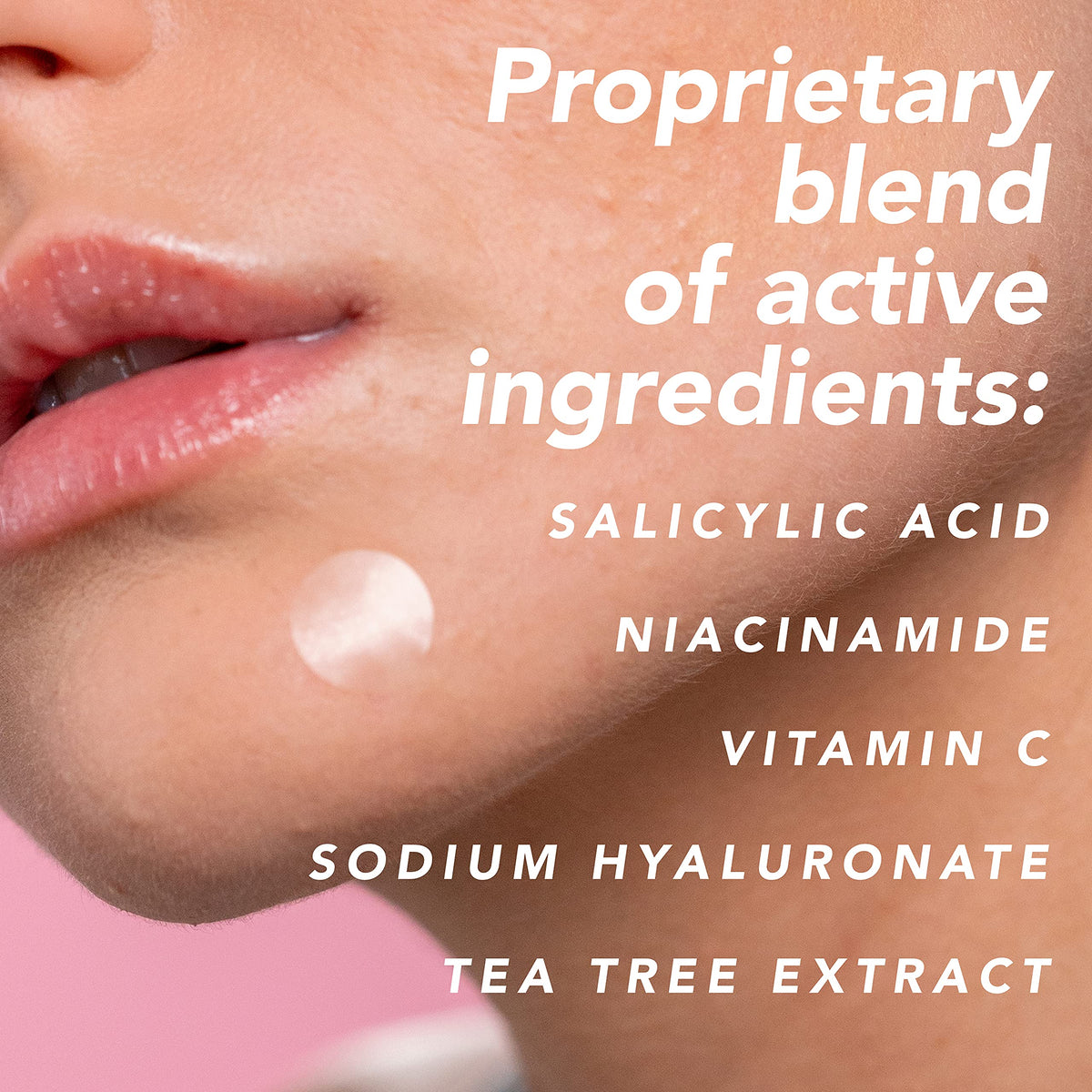 Mario Badescu ingredient callout highlights salicylic acid and vitamin C