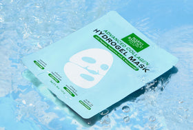Mario Badescu ingredients label close-up showing hyaluronic acid and niacinamide