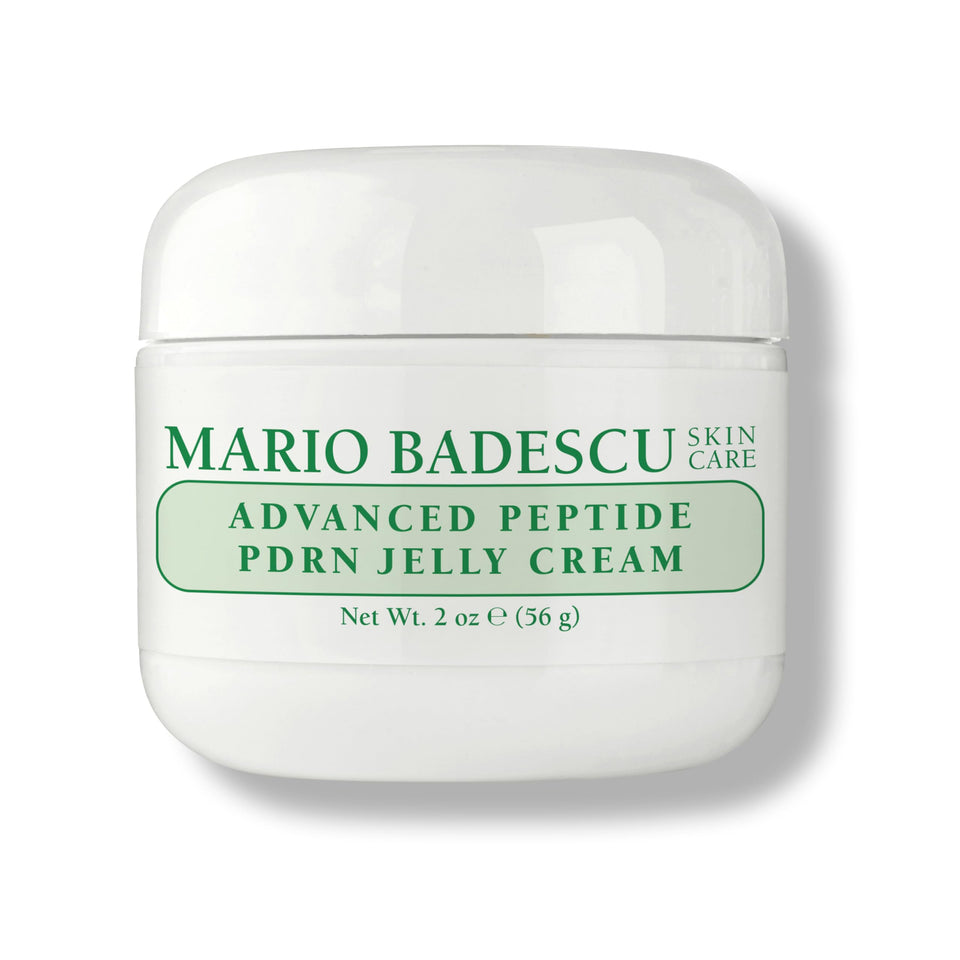 Mario Badescu jar front view showing product and branding for clean display benefit