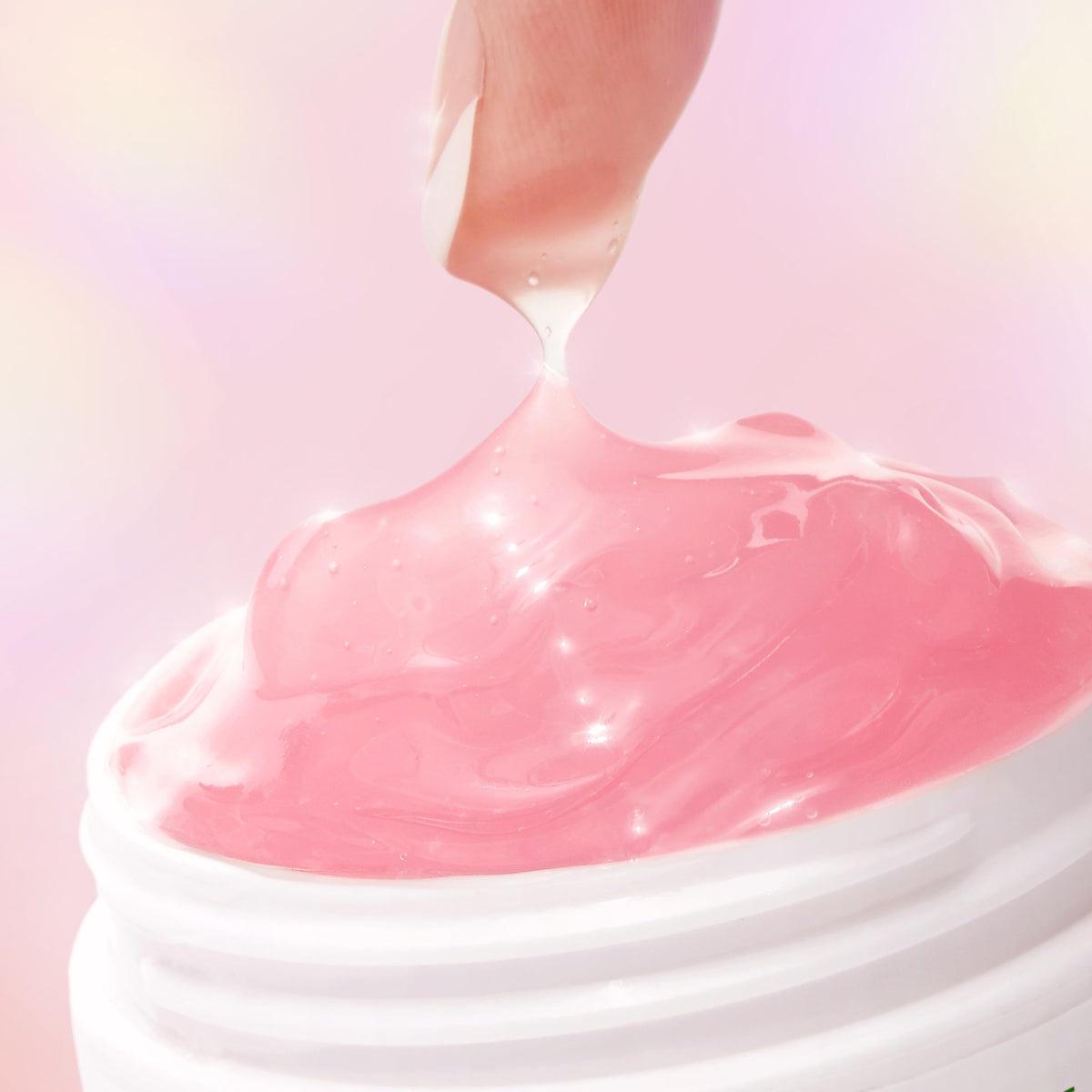 Mario Badescu jelly cream layered with serum demonstrating compatibility and boost