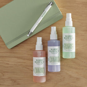 Mario Badescu label detail highlighting simple botanical ingredients