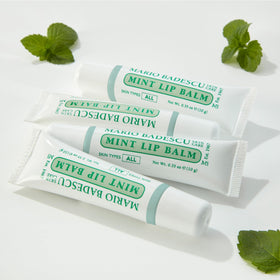 Mario Badescu Mint texture close-up highlighting cooling feel and hydrating finish benefit