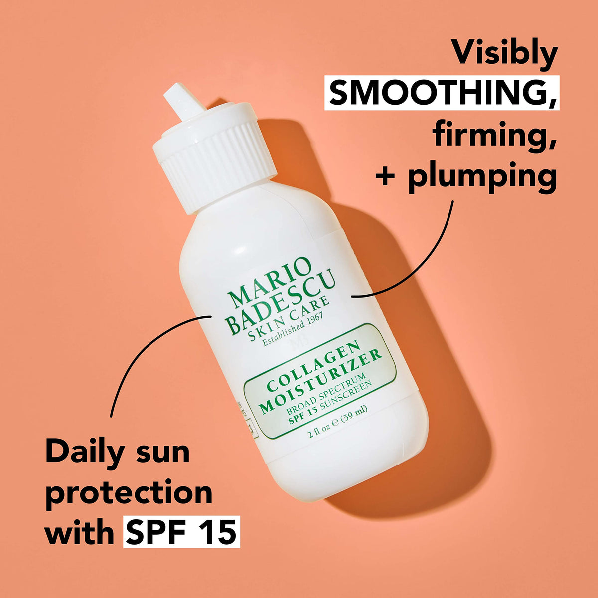Mario Badescu cream applied on hand demonstrating blendability and hydration