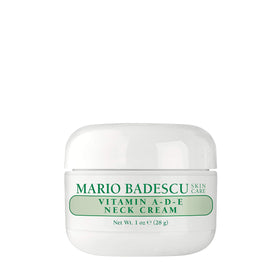 Mario Badescu neck cream front packaging showing label and jar for easy identification and trust