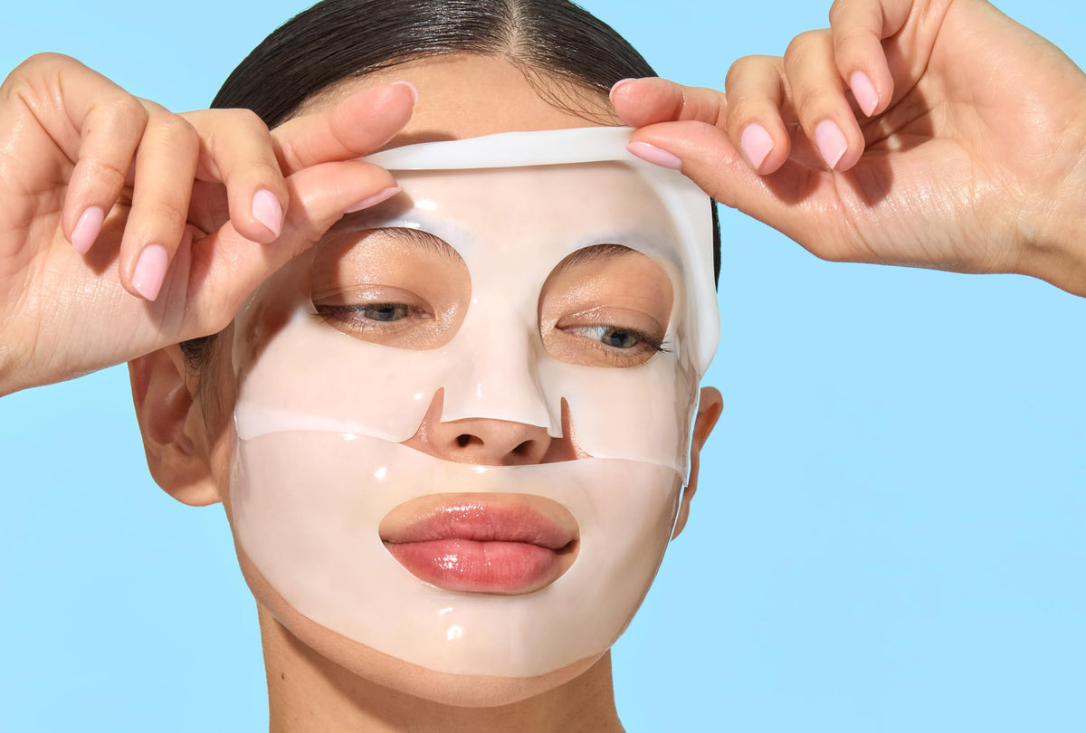 Mario Badescu mask on bedside table for overnight absorption and convenience