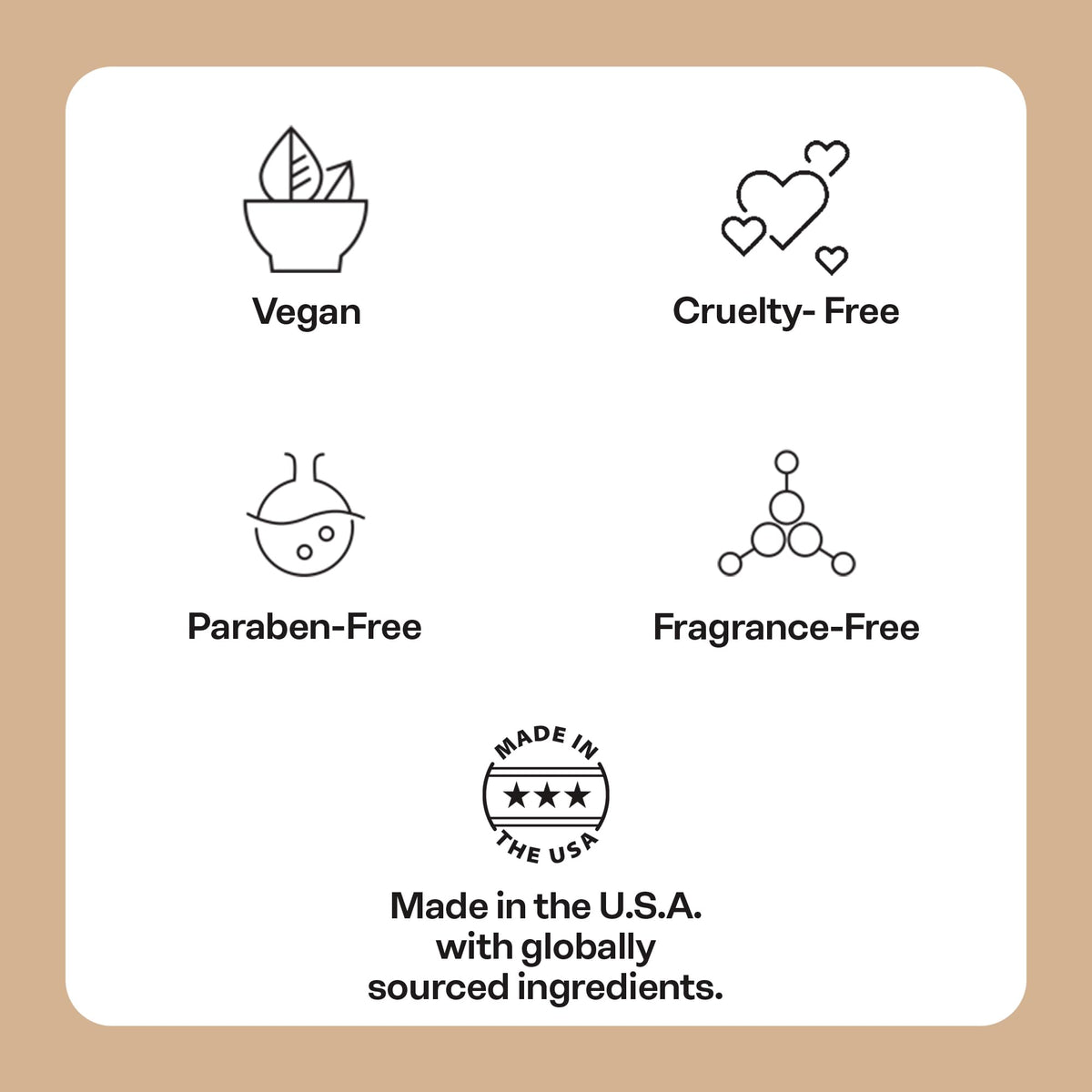 Mario Badescu label detail emphasizing fragrance-free, vegan benefit
