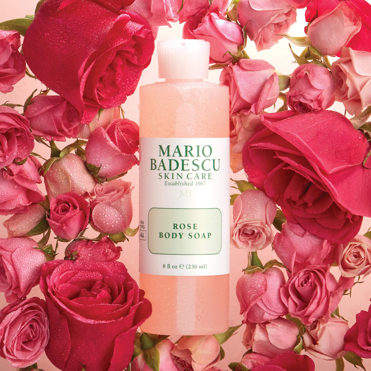 Mario Badescu light frothy foam texture delivering soft moisturization