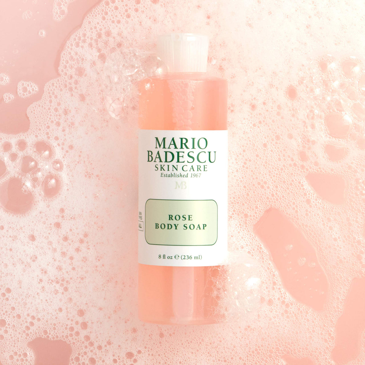 Mario Badescu pump and cap detail for easy controlled dispensing