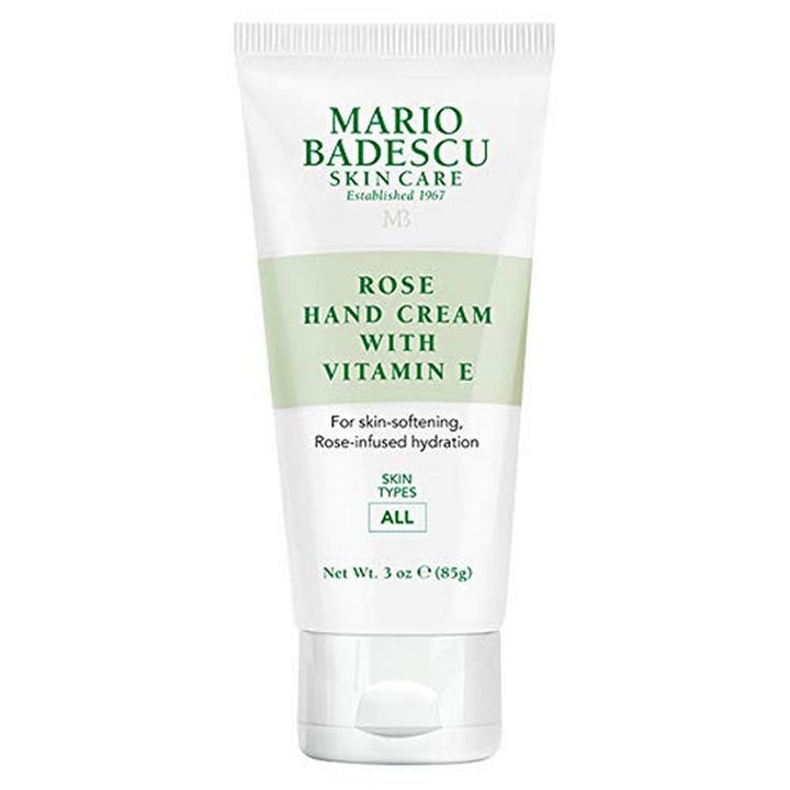 Mario Badescu tube front view showing brand and 3 oz size for portability