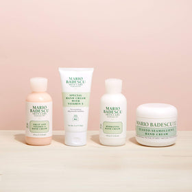 Mario Badescu tube inside travel pouch emphasizing convenience on the go