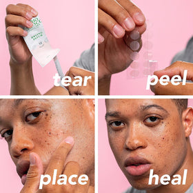 Mario Badescu products next to a ruler to show size and portability