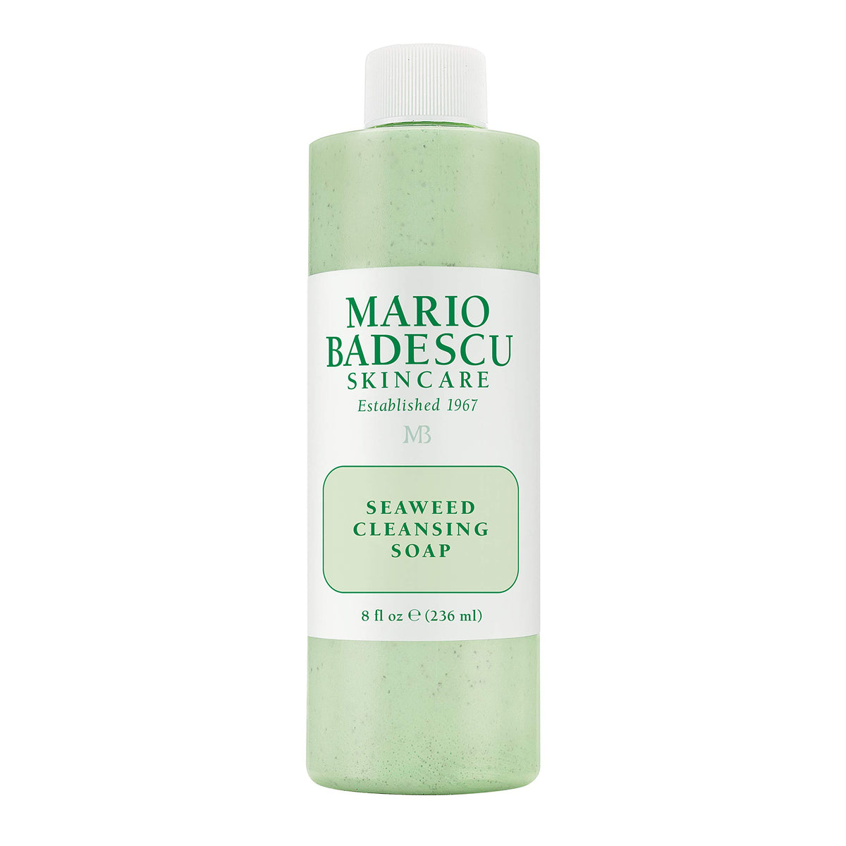 Mario Badescu front bottle shot showing label and creamy cleanser benefits