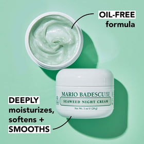 Mario Badescu seaweed extract ingredient shot highlighting mineral nourishment